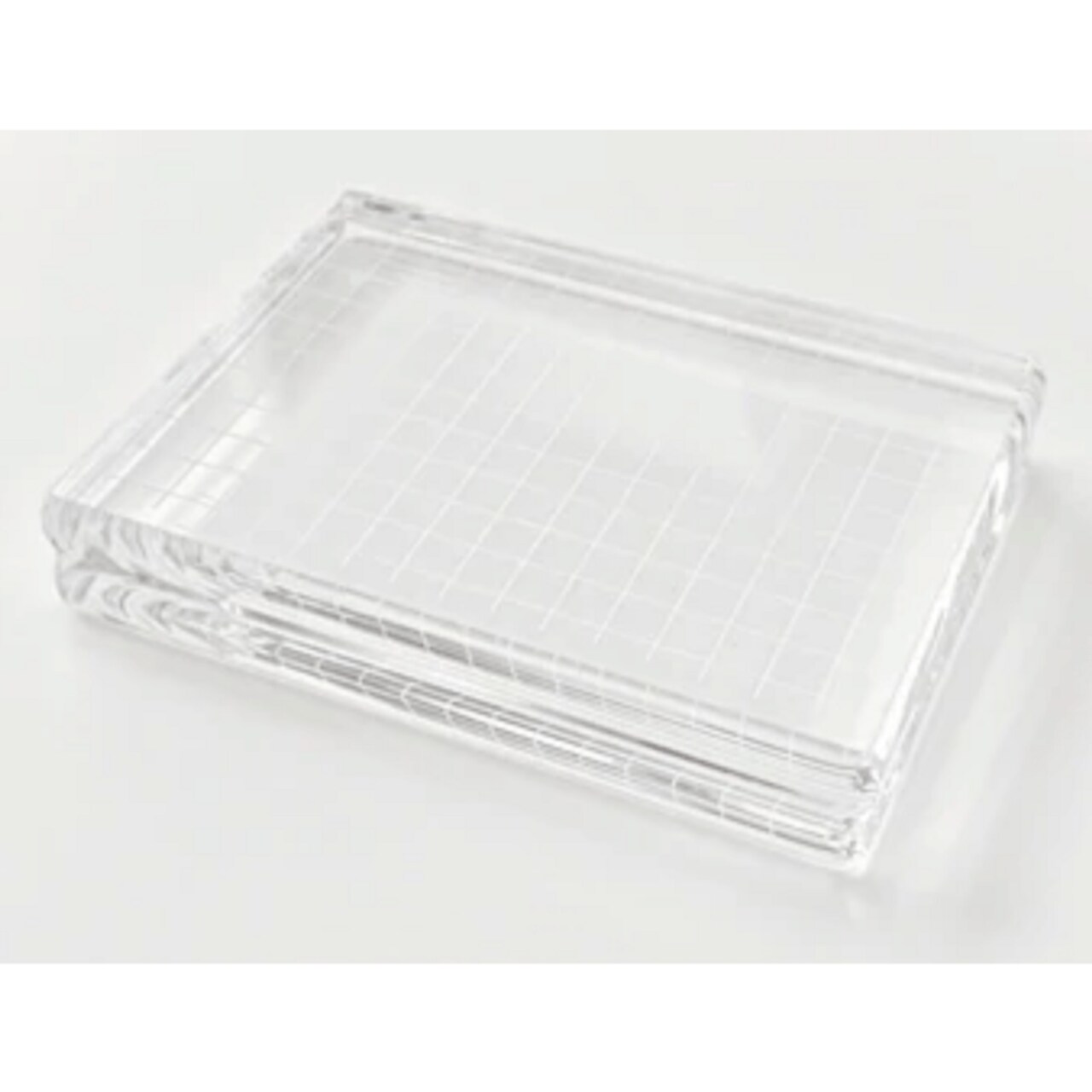 Gina K. Designs Comfort Clear Stamp Block - 3" x 4" Large Rectangle